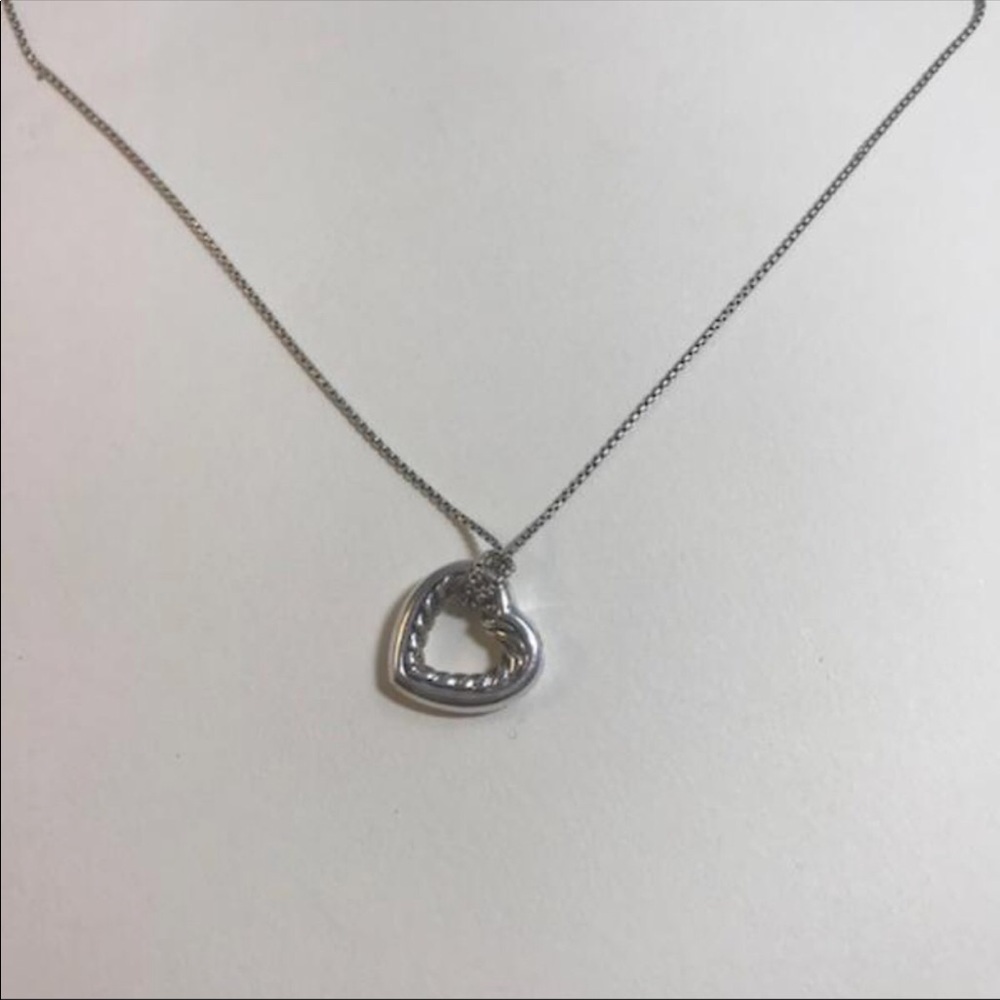 David Yurman Heart Necklace the price is firm